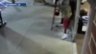 Man caught on video stealing Salvation Army Red Kettle from donation area