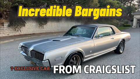 "Craigslist Gems: Affordable 1960s Classic Cars for Sale by Owner Under $20K"