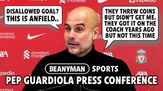 Disallowed goal? "THIS IS ANFIELD.." | Liverpool 1-0 Man City | Pep Guardiola press conference