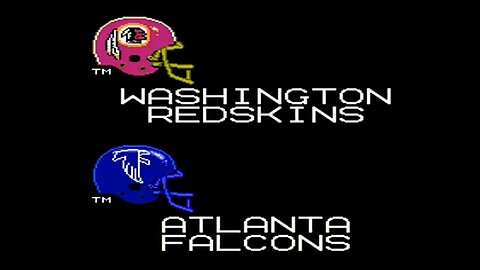 Redskins at Falcons NFC Championship Tecmo