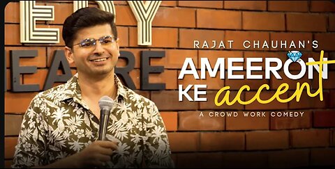 Ameeron ka Accent _ Crowdwork _ Stand up comedy by Rajat Chauhan