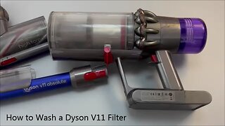 How to Clean a Dyson V11 Filter