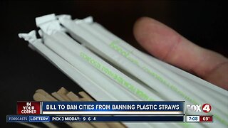 Florida bill would put a halt on plastic straw bans