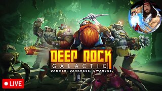 🔴LIVE - DEEP ROCK GALACTIC - PAUL HADOUKEN - EXPLORING DARK HOLES