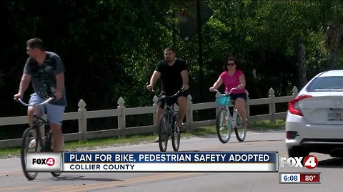 Collier officials adopt plan making cyclist safety a priority