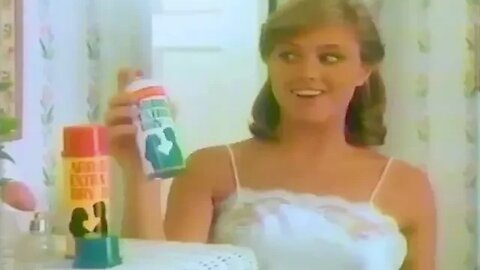 "I'll Never Get Wet Now" 1986 Arrid Extra Dry Deodorant Commercial Jingle