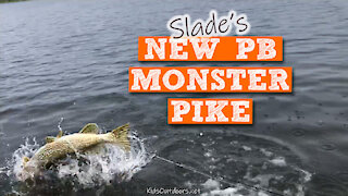 S2:E20 Slade's New PB Monster Pike | Kids Outdoors