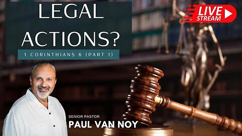 Legal Matters - The Biblical Solution - Pastor Paul Van Noy - 10/30/22 LIVE - 2nd Service
