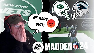 Madden NFL 24 | H2H Jets vs Panthers Gameplay!