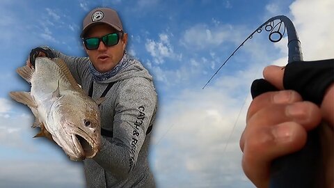 Targeting Kob on live bait and lures in the surf! Fishing for Mulloway in South Africa.