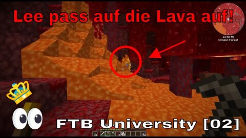 Miencraft. Dieser Trick mit Lava wird dir gefallen... | FTB University | Minecraft Modded [02]