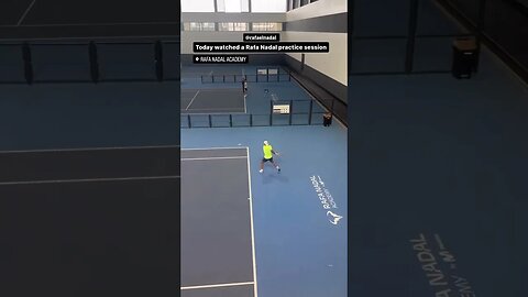 Nadal Practicing Points (November 27)