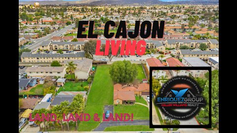 Detached Home in the El Cajon! .57 Acres! #ElCajon #Land #Home