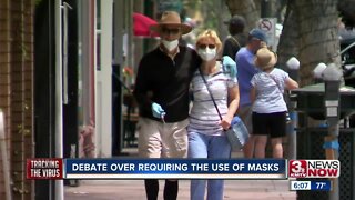 Debates rages on over requiring use of masks