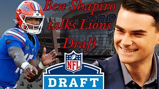 Ben Shapiro Talk Lions Draft #nfldraft #football #aivoice