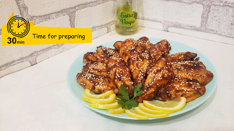 Fragrant juicy wings for a good company!