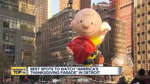 Best spots to watch 'America's Thanksgiving Parade' in Detroit