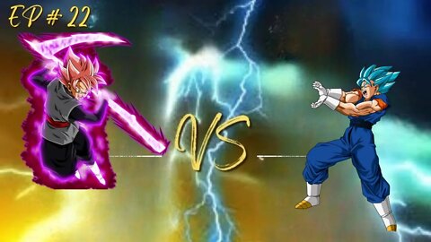 Ultra Vegito the god killer vs Goku black || Ultra Vegito joins Goku black to kill the gods EP 22