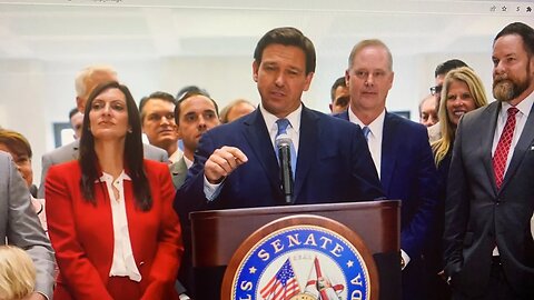 Florida Governor LIVE! Cape Coral Press Conference legislature in Emergency Session