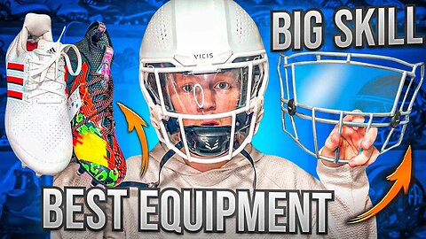 Best Equipment & Accessories for RB, LB, TE , QB and DE // Big Skill Player Equipment Guide