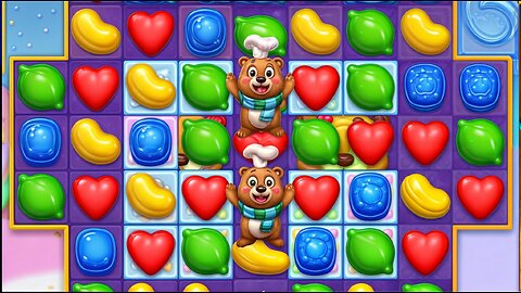 Pet Candy Puzzle-Match 3 games / LEVEL 1-5