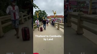 Thailand to Cambodia by Land | Indian | Travel | #india #bangkok #thailand #indian #travel #hindi