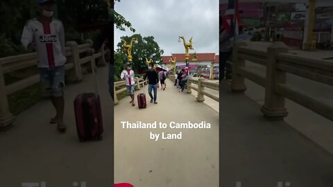 Thailand to Cambodia by Land | Indian | Travel | #india #bangkok #thailand #indian #travel #hindi