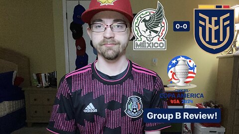RSR6: Mexico 0-0 Ecuador CONMEBOL Copa América 2024 Group B Review!