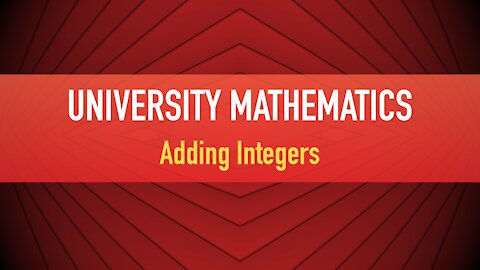 2-2 Adding Integers (Explained in spanish)