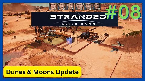 Stranded: Alien Dawn #8 | Insane Difficulty, Desert Biome, Jason Moon