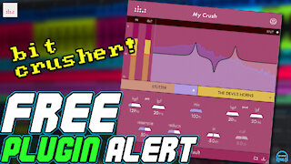 FREE PLUGIN ALERT - denise MY CRUSH (bit crusher) 👾