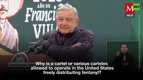 Mexican President Calls Out USA’s CACA, Nordstream 2, Drug Cartels Fentanyl, Assange, Elections