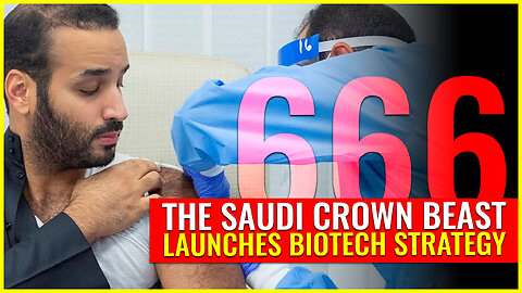 The Saudi crown BEAST launches BIOTECH strategy (for his upcoming mark of the beast)