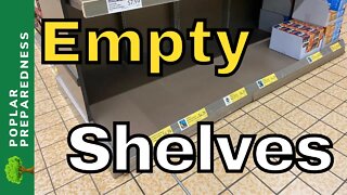 Pittsburgh Food Shortages UPDATE (Sept. 23 2022) / Empty Shelves at Grocery & Aldi