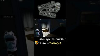 Demon Clean-Up Duty! +2 jokes #horrorgaming #funny #joke #gaming #horrorchannels #demon #comedy