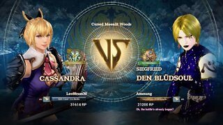 Cassandra (Leo88ram30) VS Den Blüdsoul (Amesang) (SoulCalibur™ VI: Online)