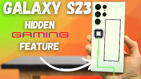 Galaxy S23 HIDDEN gaming feature! 😳