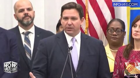 Florida Gov. DeSantis Says COVID Is, "All About Politics And Control"