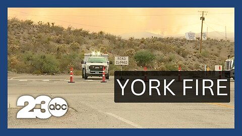 York Fire: Officials work to protect residents near the California, Nevada state line