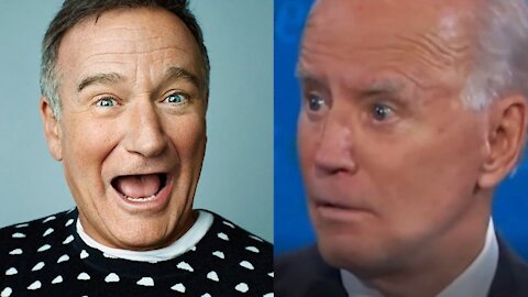 Robin Williams roasting Joe Biden