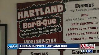 Locals support Hartland BBQ