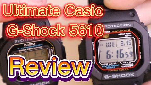 🔥The Ultimate Casio! G Shock 5610 Review 😍