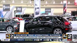On the go Motor Trend international auto show