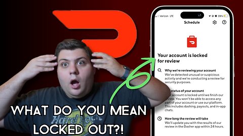 Dasher Account Locked and Unlocked on Doordash - EVERYTHING You MUST Know!!