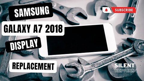 Samsung Galaxy A7 2018 | Screen repair | Display replacement | Repair video