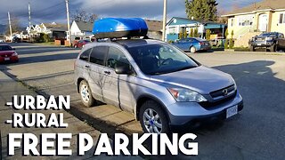 Vanlife ¦ How to Find FREE PARKING