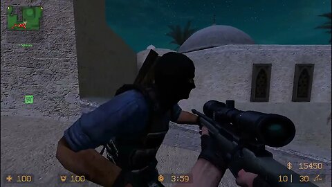 Counter Strike Source Dust 2 Night Bots #15