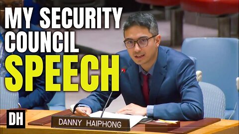 Danny Haiphong addresses UN Security Council on NATO's Ukraine Aid