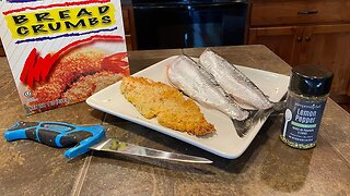 KOKANEE Fishing Catch & Cook. AIR FRIED Kokanee Salmon LUNCH!