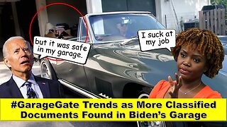 #GarageGate Trends as More Classified Documents Found in Biden’s Garage